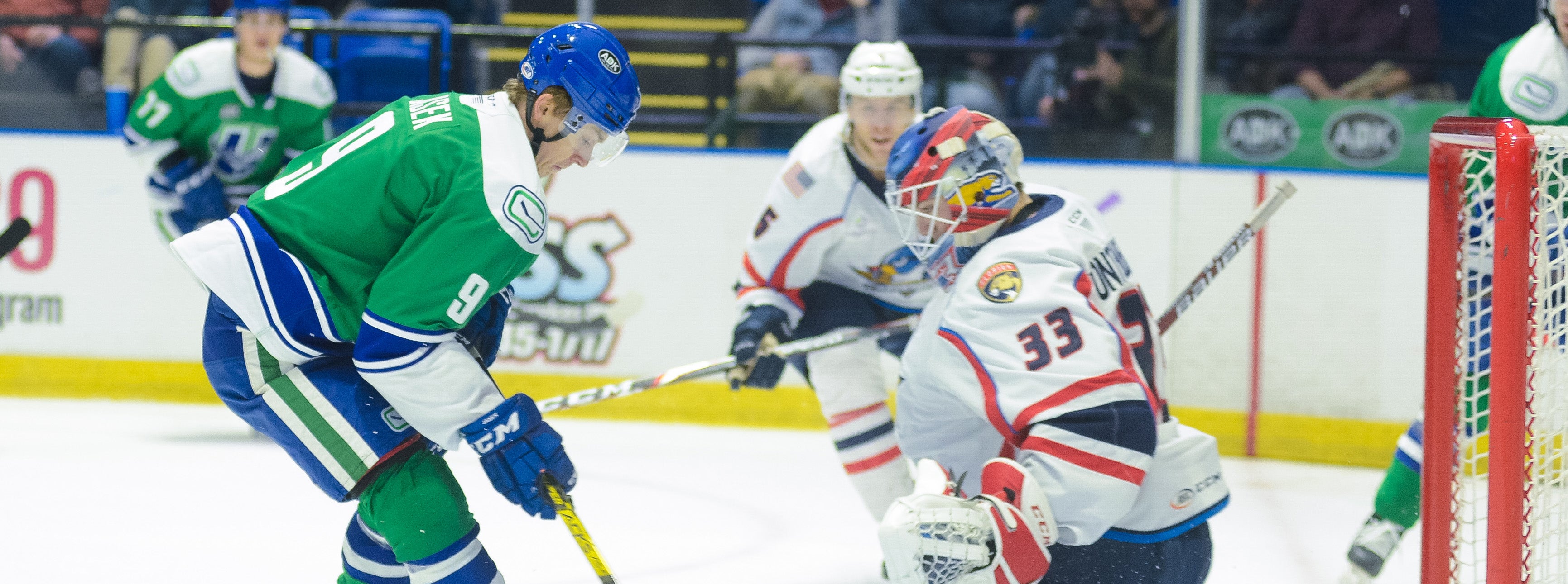 COMETS POINT STREAK SNAPPED BY SPRINGFIELD