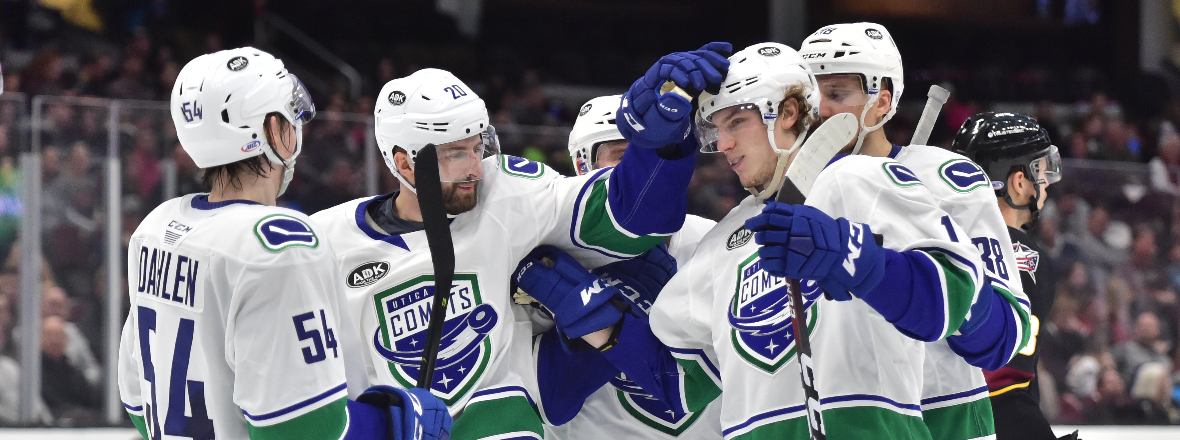 COMETS ROUT MONSTERS FOR THIRD STRAIGHT WIN