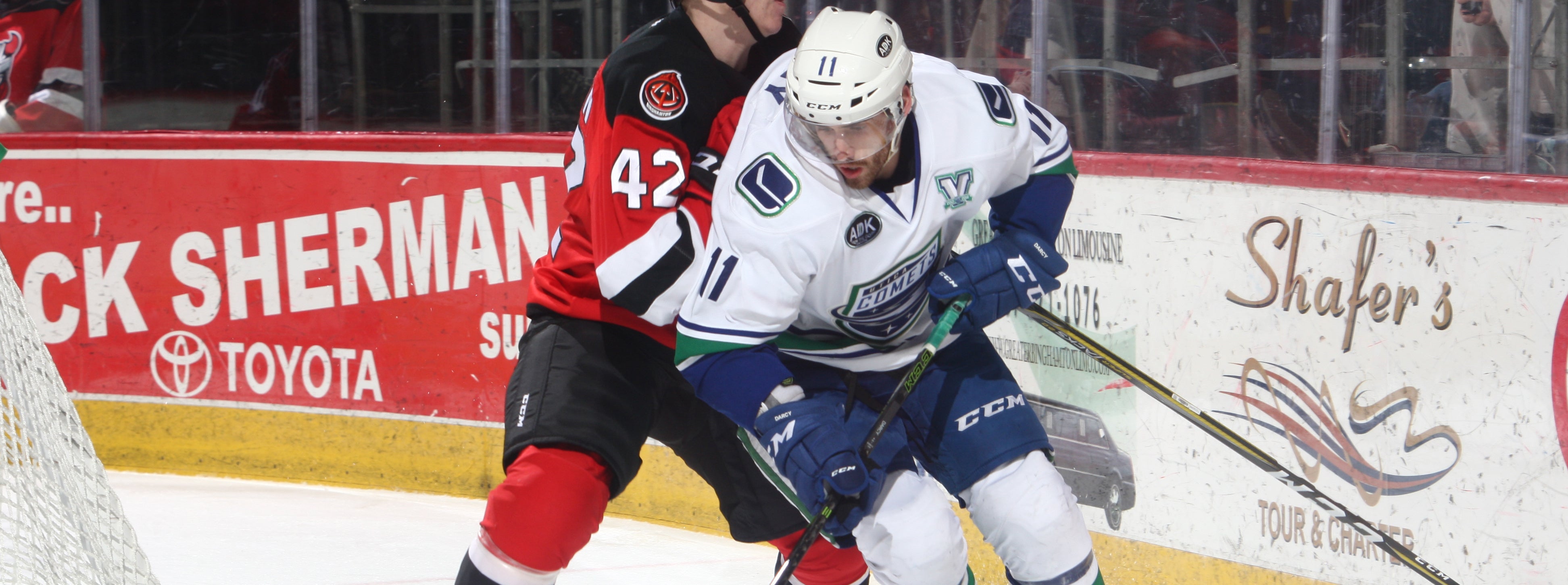 COMETS EXTEND POINT STREAK TO SEVEN WITH WIN
