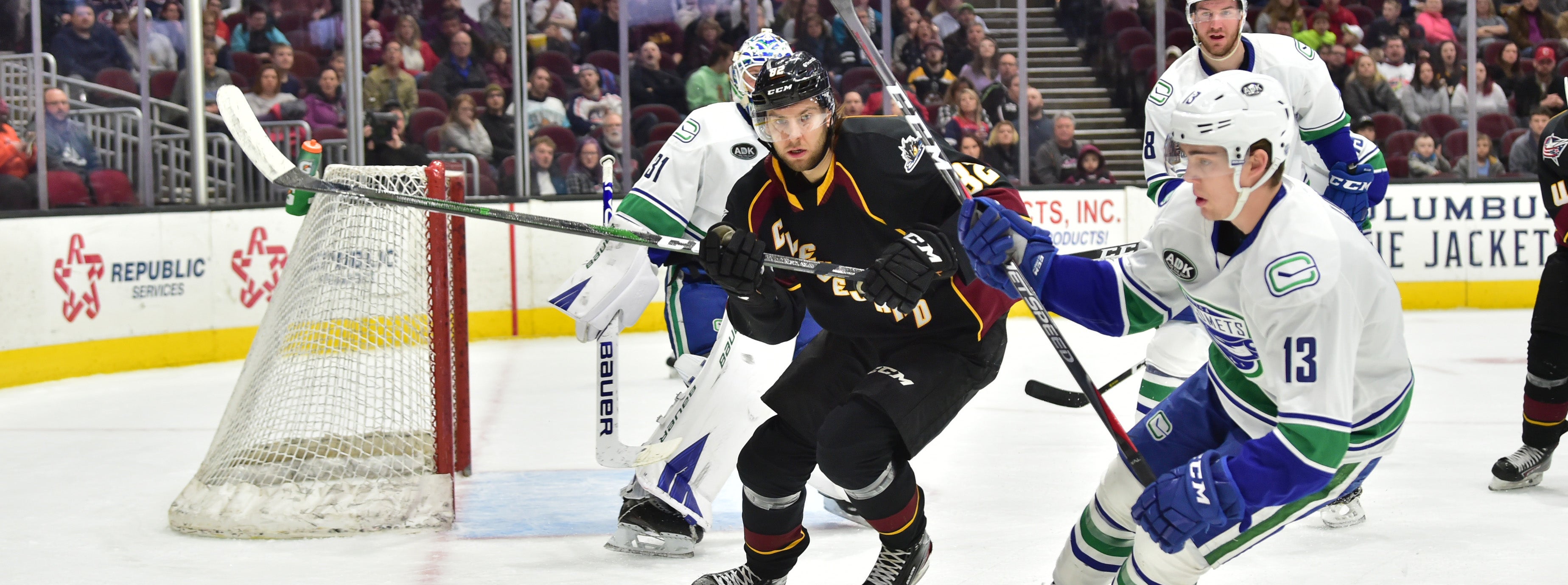 COMETS FALL VICTIM TO MONSTERS' SPECIAL TEAMS