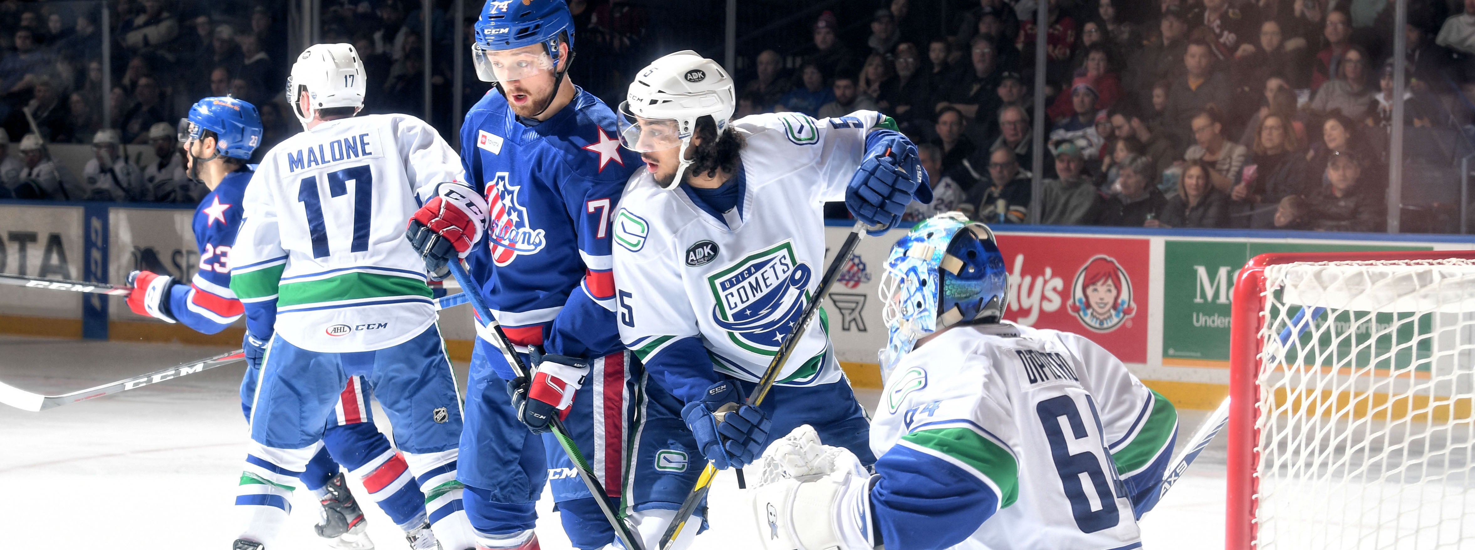 COMETS DROP DIVISIONAL TILT IN ROCHESTER