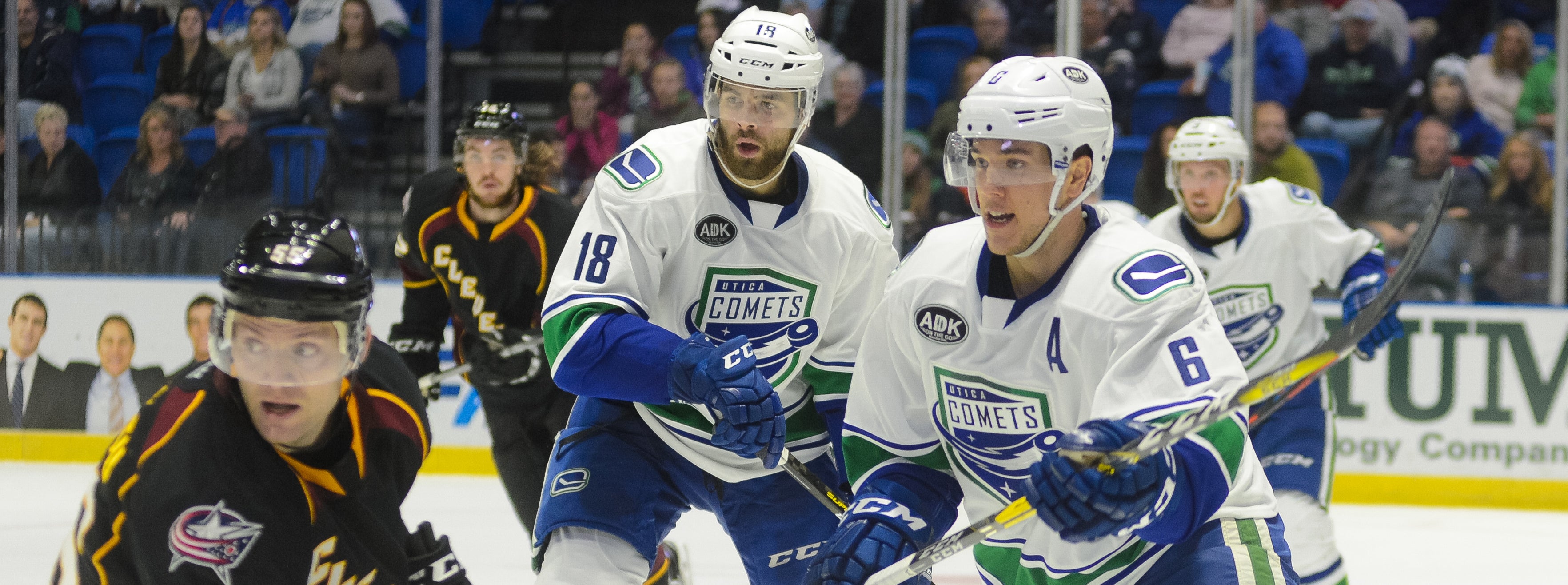 COMETS FACE MONSTERS IN SUNDAY MATINEE