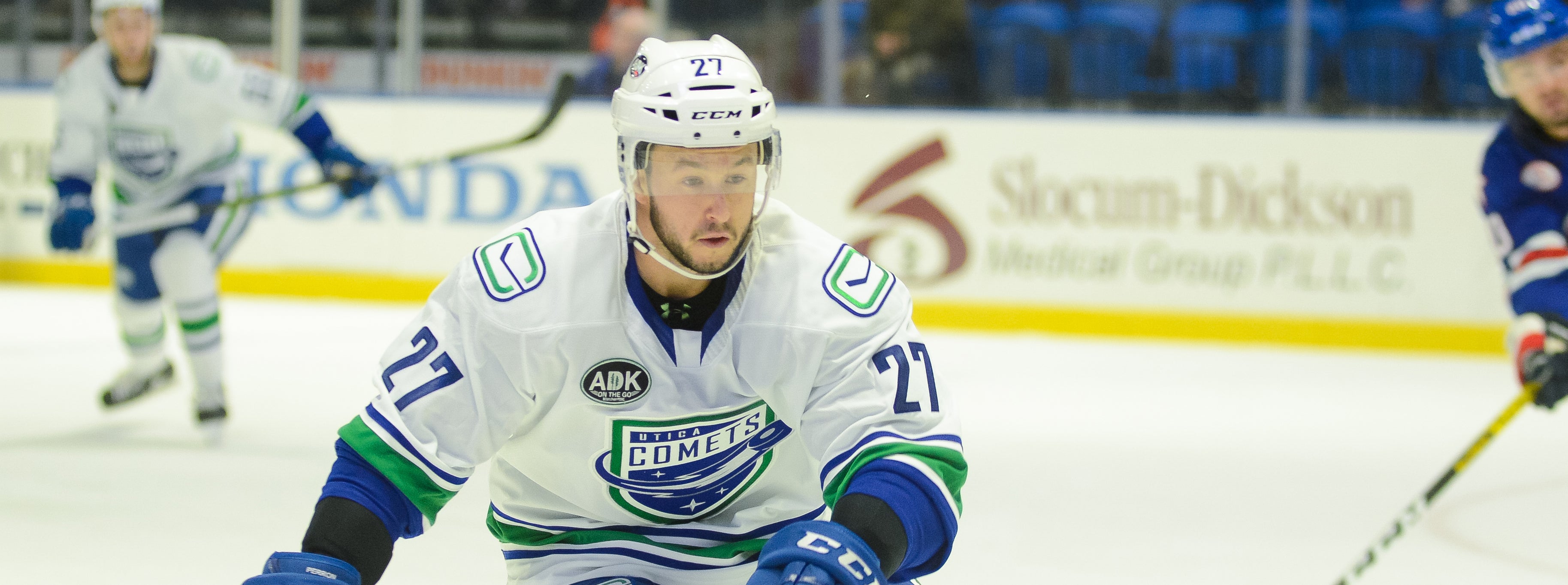 COMETS BATTLE AMERKS FOR SECOND TIME IN A WEEK