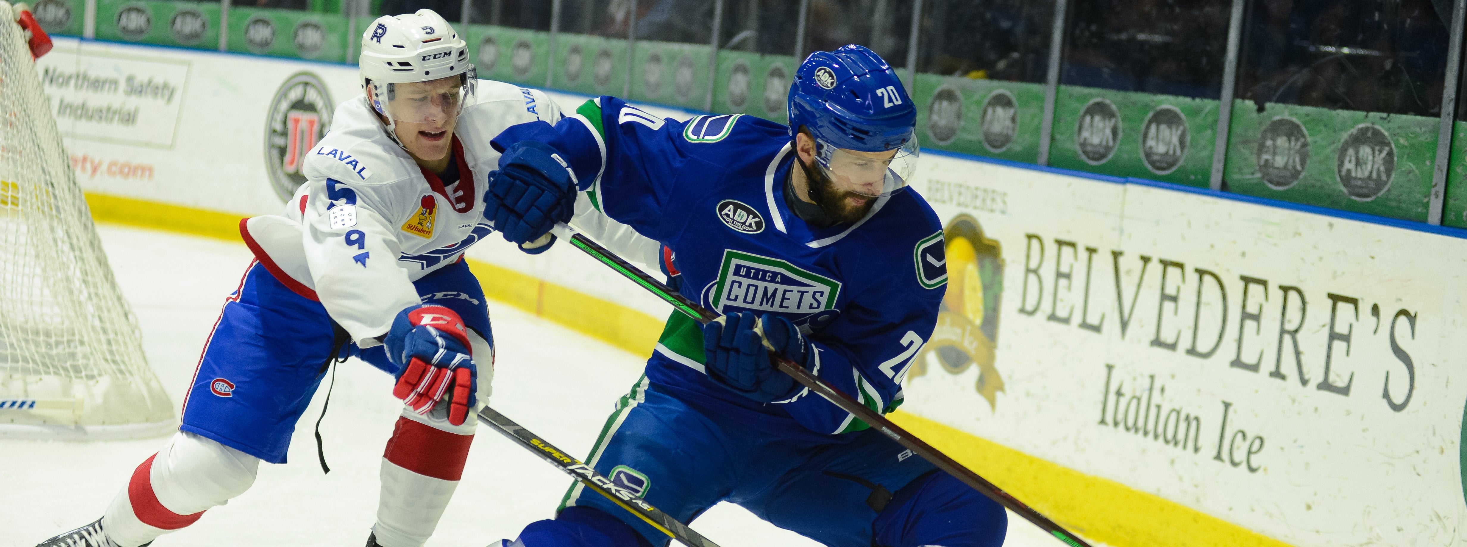 COMETS LOOK TO BOUNCE BACK AGAINST LAVAL
