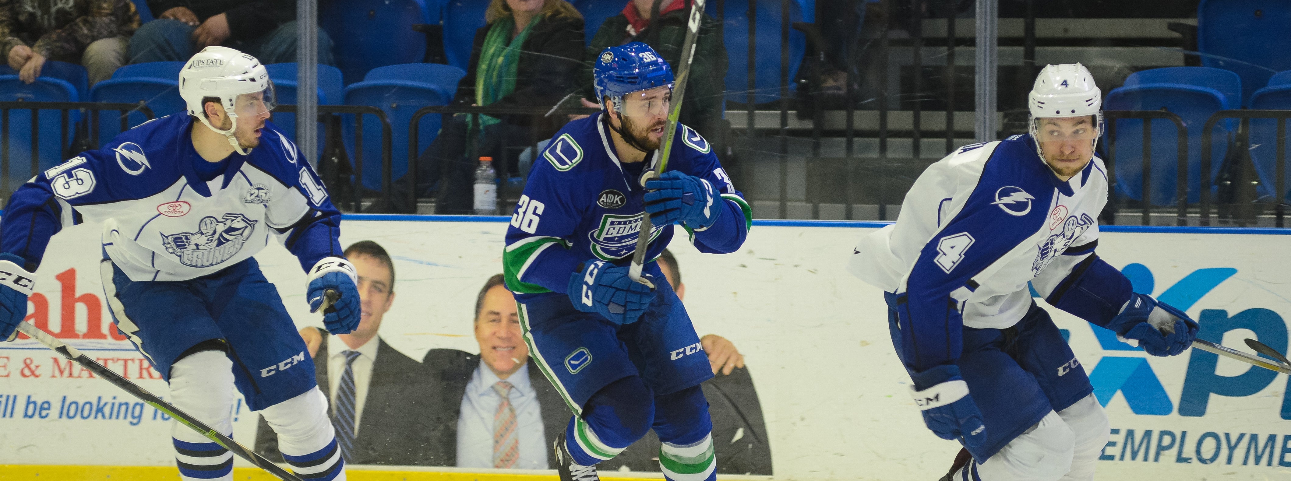 COMETS HEAD TO SYRACUSE TO BATTLE CRUNCH