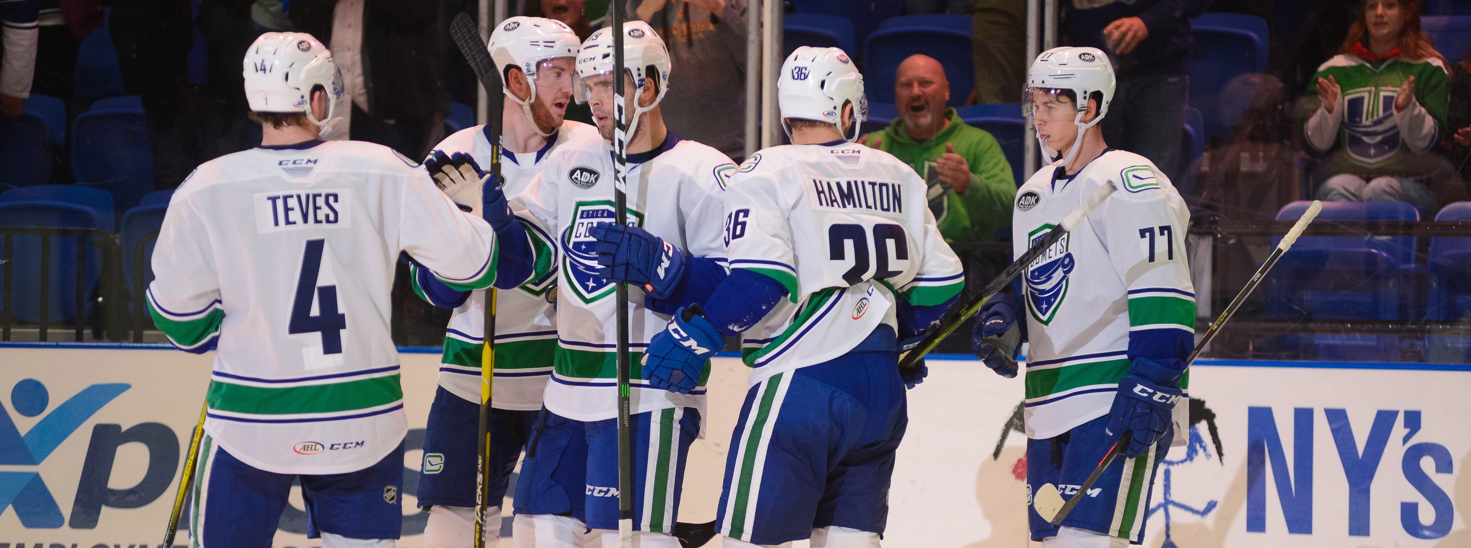 COMETS DOMINATE CRUNCH IN HOME OPENER