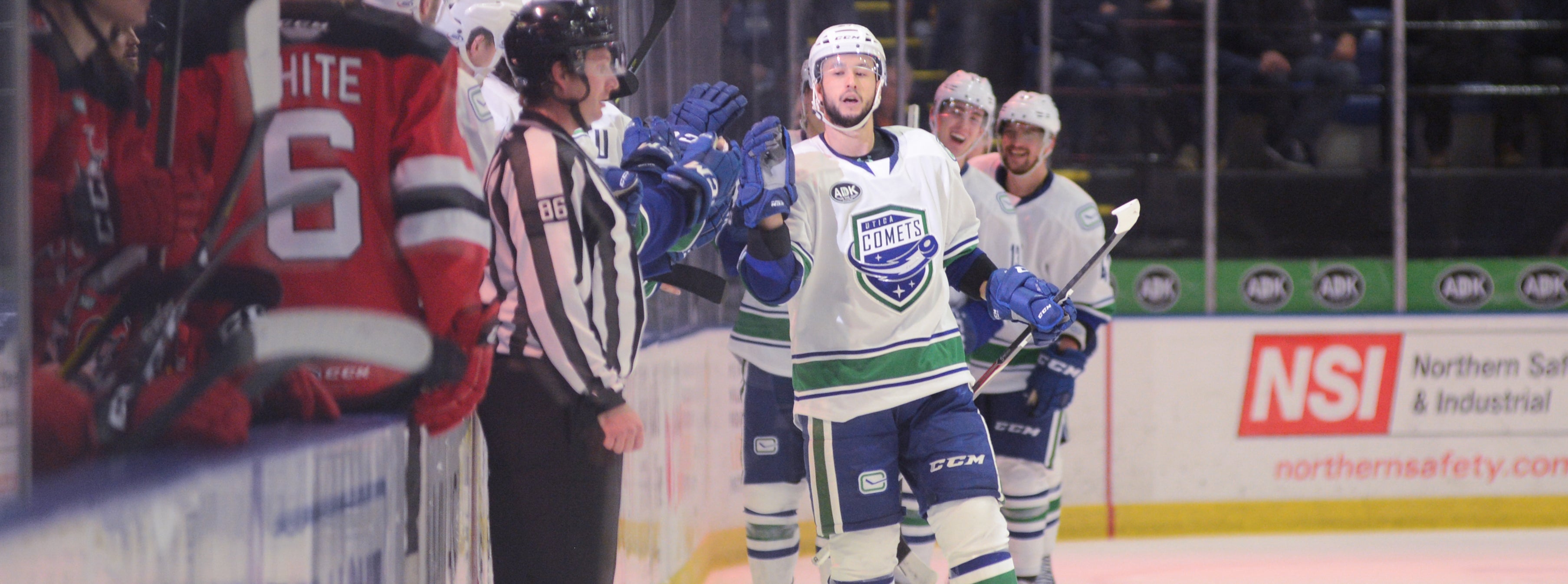 COMETS GRIND OUT WIN OVER BINGHAMTON TO STAY UNDEFEATED