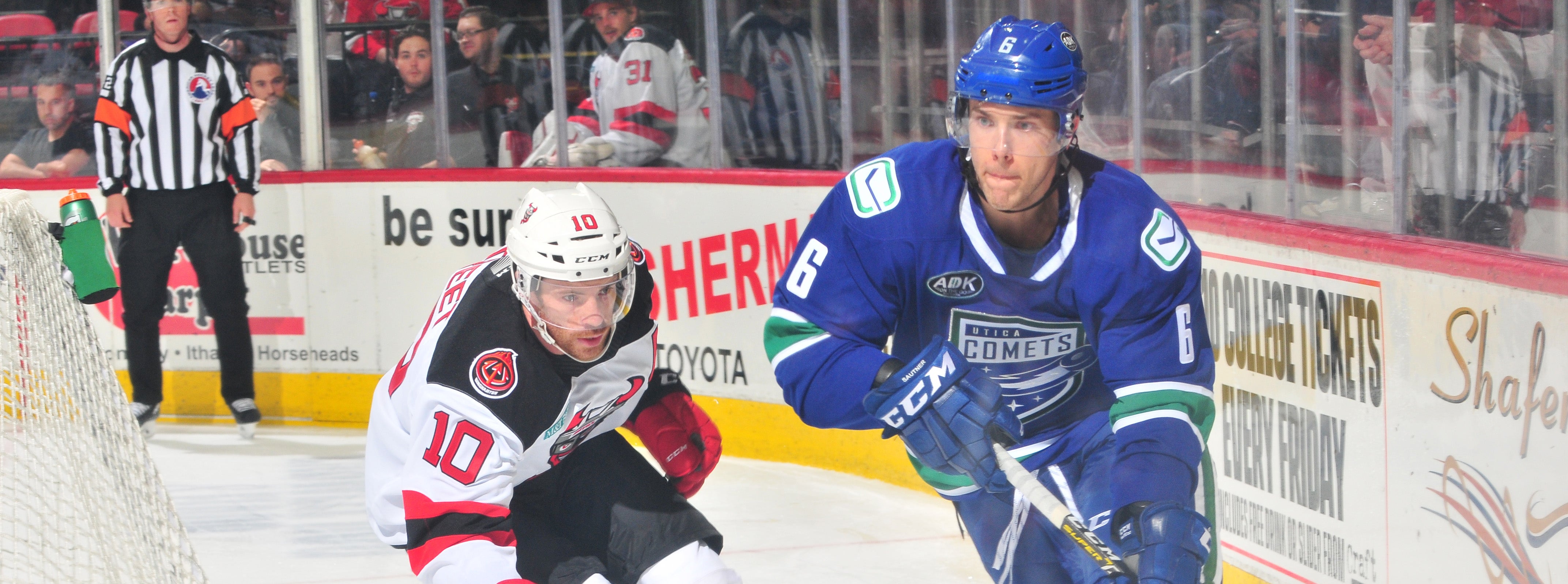 SECOND PERIOD SURGE LIFTS COMETS TO OPENING NIGHT WIN