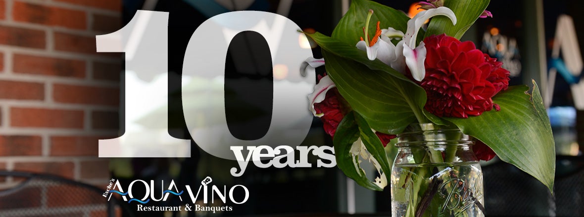 AQUA VINO CELEBRATES ITS TENTH ANNIVERSARY