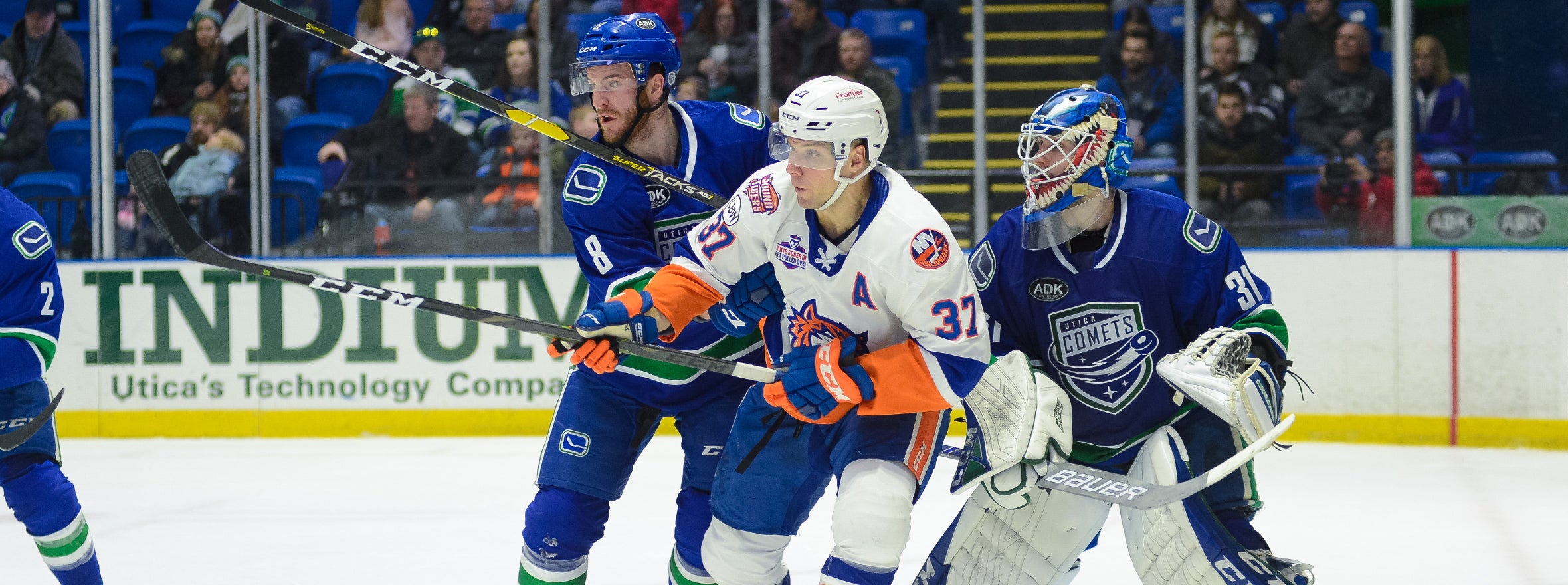 COMETS DROP BATTLE TO BRIDGEPORT IN OT