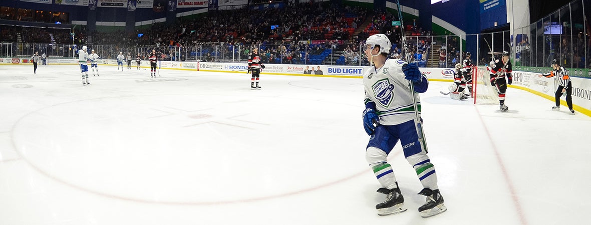 COMETS MAKE STATEMENT AGAINST BELLEVILLE