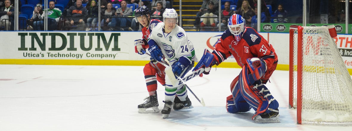 COMETS FEEL THE WOLF PACK'S BITE