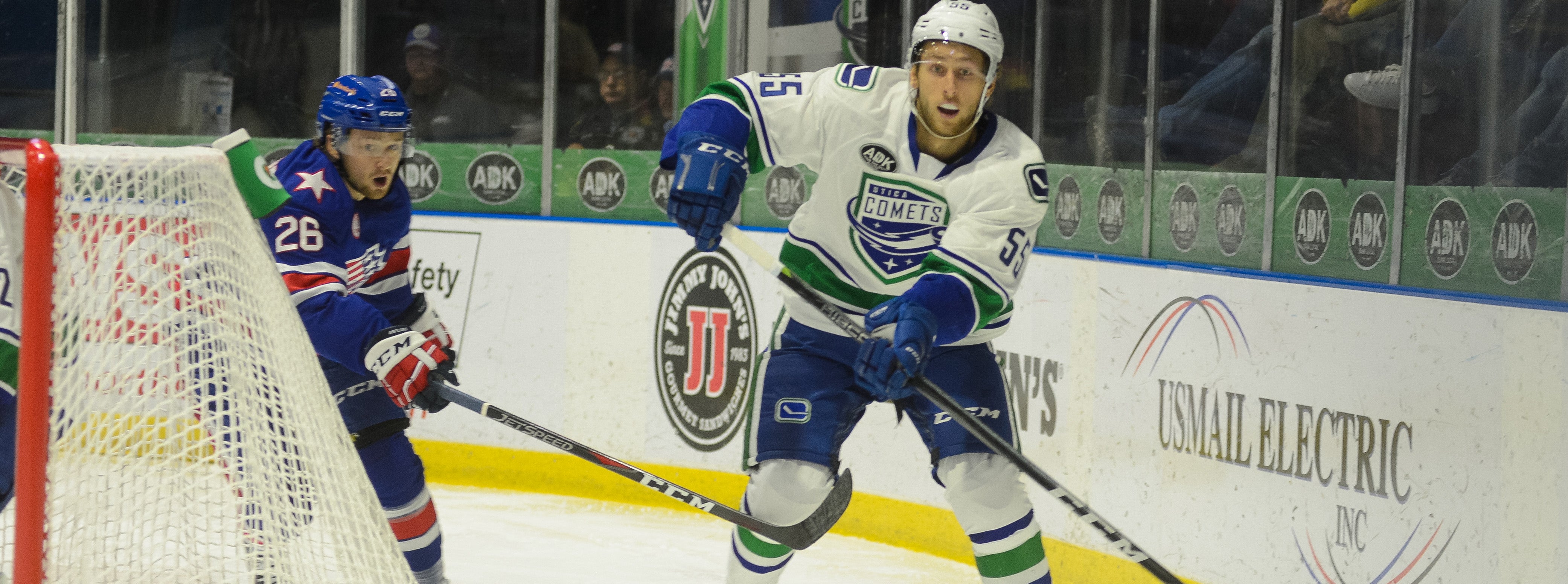 COMETS BATTLE AMERKS IN BLACK FRIDAY SPECIAL
