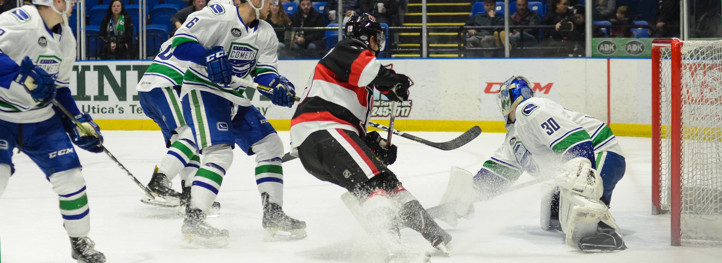 COMETS GRIND OUT 4-2 WIN OVER SENATORS