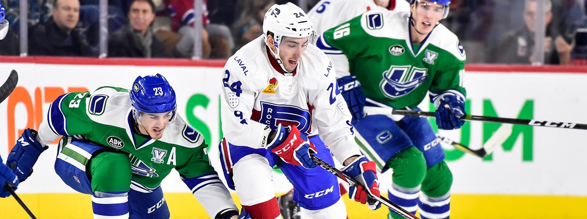 COMETS EARN WEEKEND SWEEP IN LAVAL