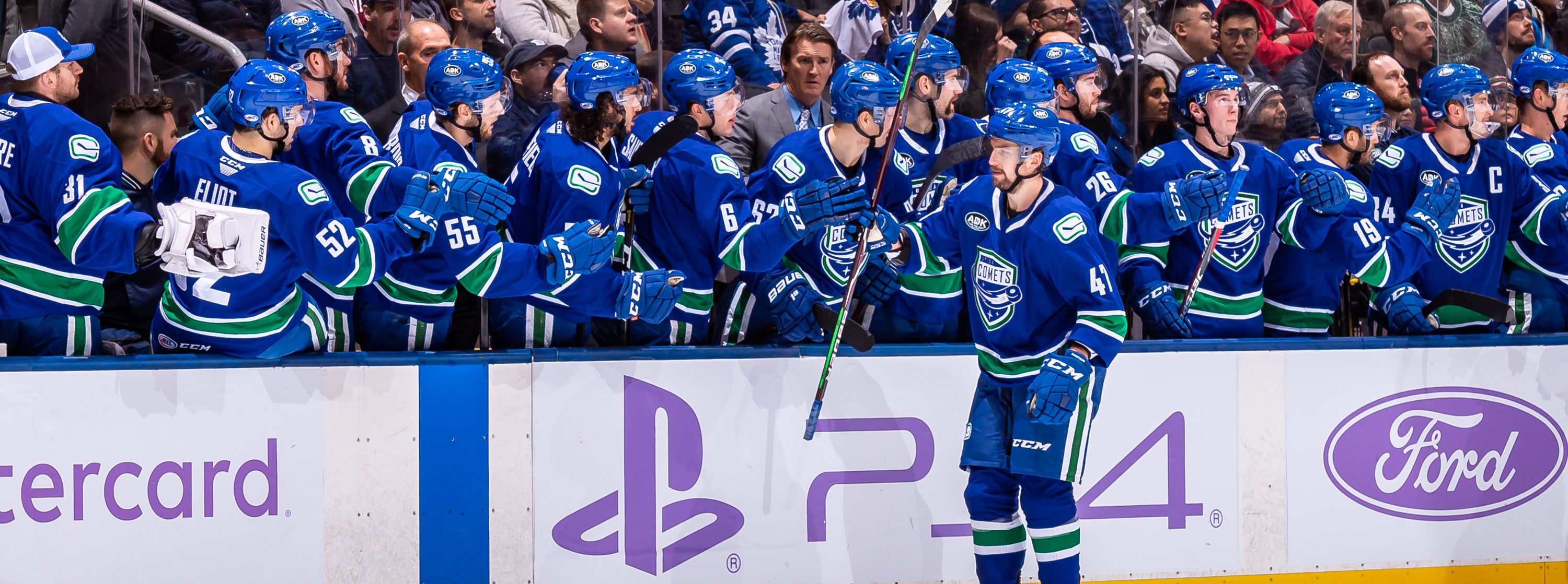 COMETS' TIMELY SCORING DOWNS MARLIES IN TORONTO