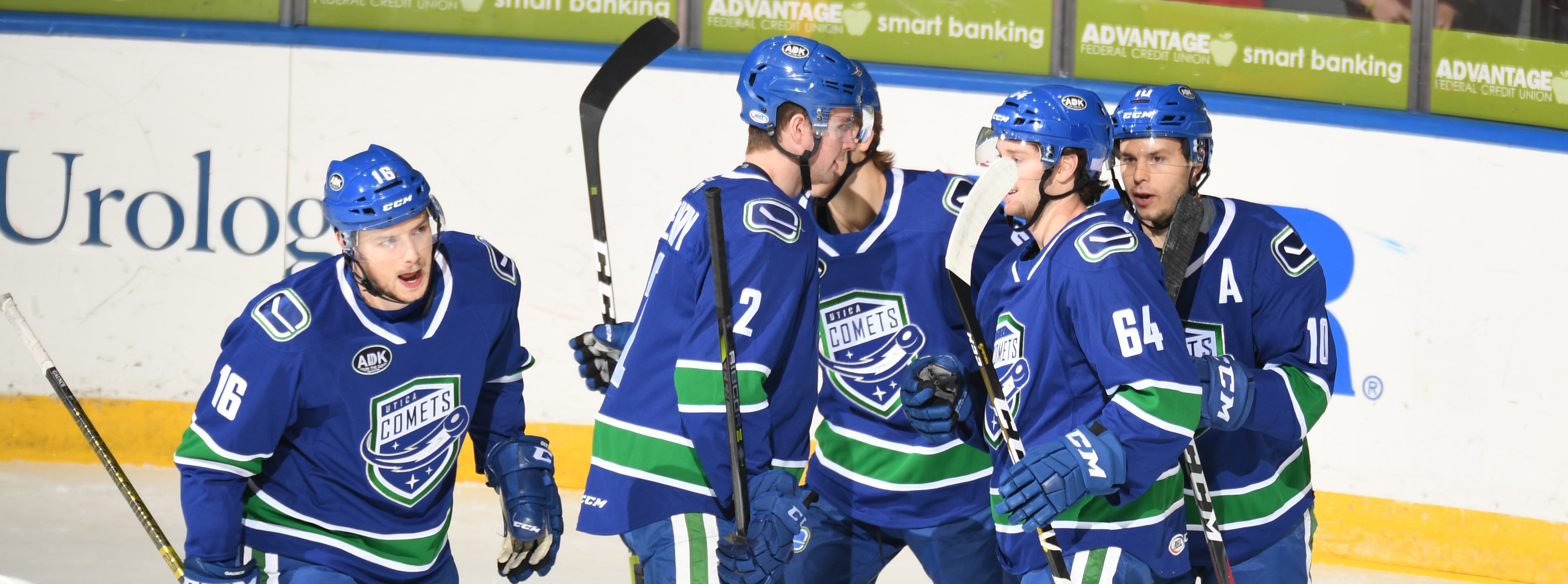 COMETS EARN DIVISIONAL WIN OVER AMERKS