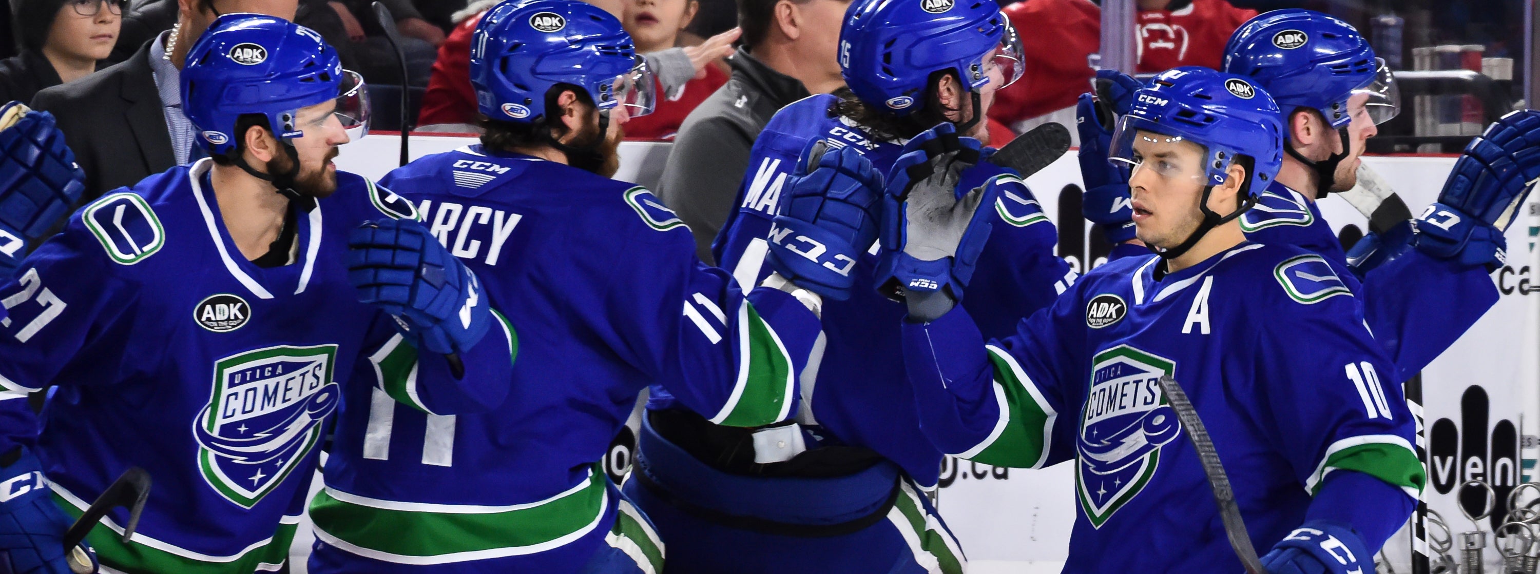 POWER PLAY LIFTS COMETS OVER ROCKET