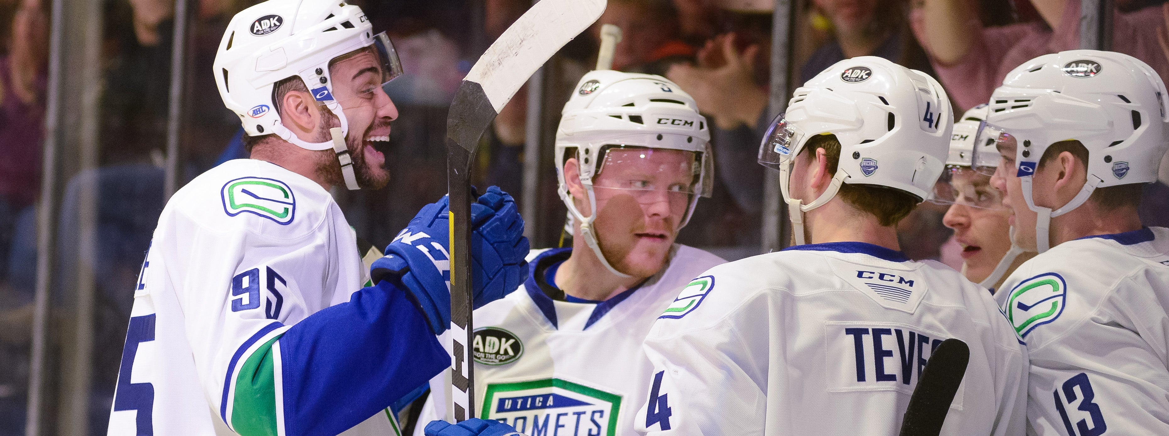 SECOND PERIOD BLITZ PUSHES COMETS PAST MARLIES