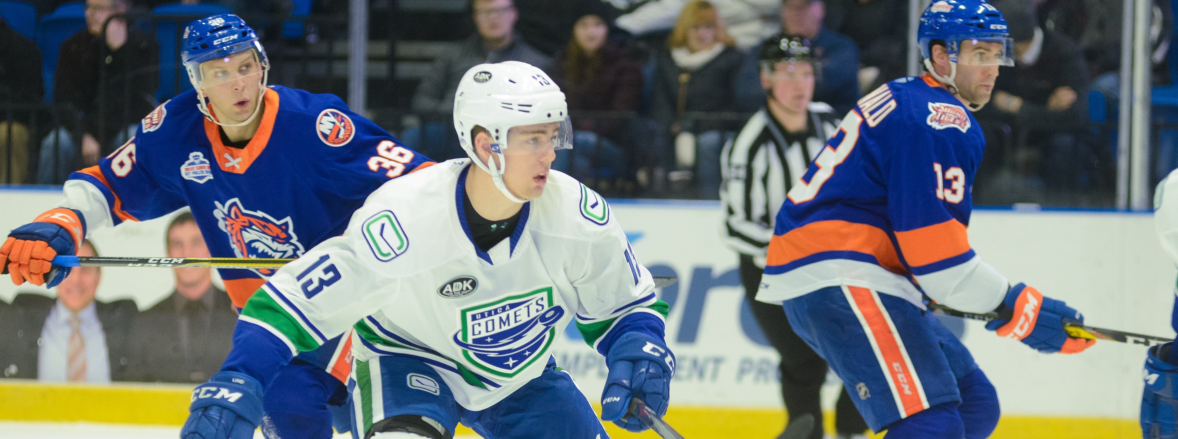 COMETS CAN'T OVERCOME SLOW START IN LOSS TO BRIDGEPORT