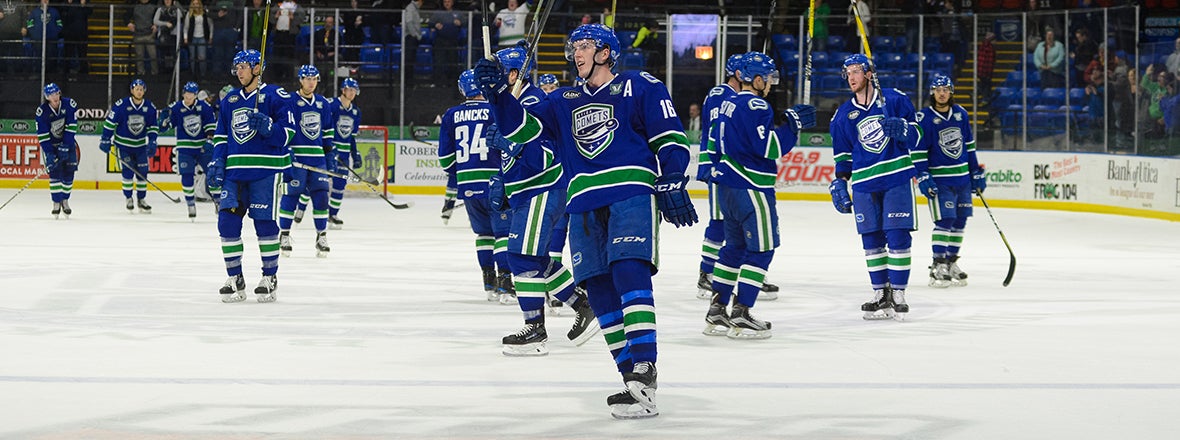 COMETS OVERPOWER MARLIES