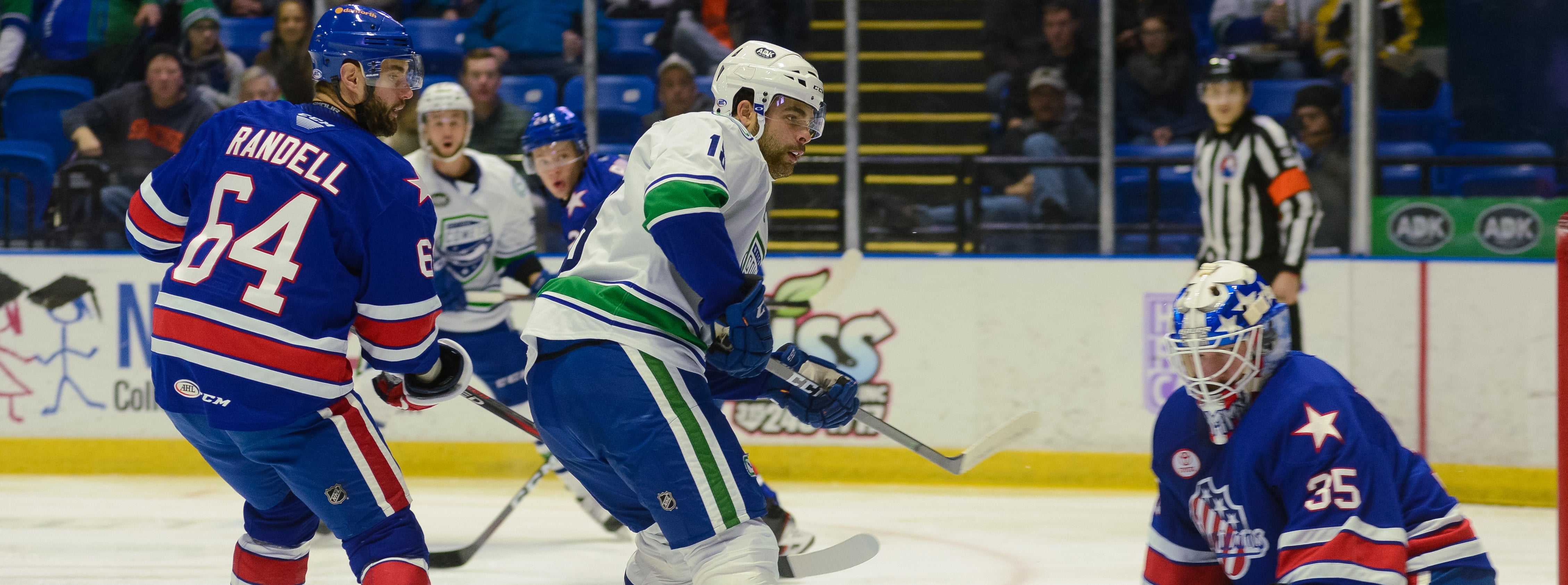 COMETS BATTLE DIVISION LEADING AMERKS