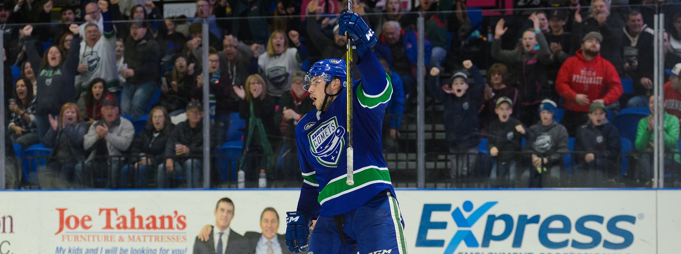 COMETS TOPPLE NORTH DIVISION LEADING AMERKS