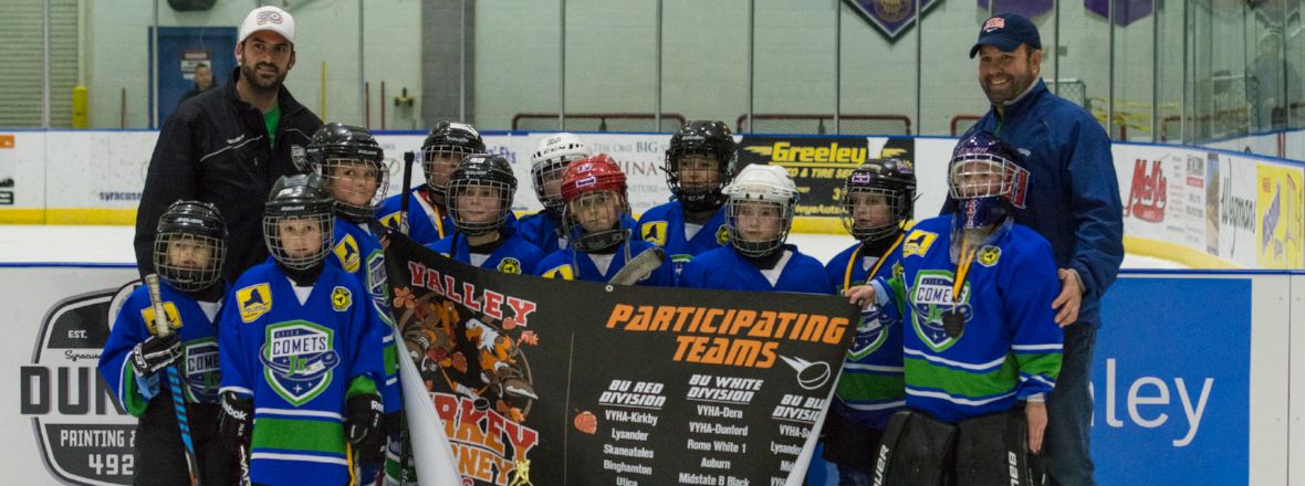 Jr. Comets Mites Shine in Turkey Shootout