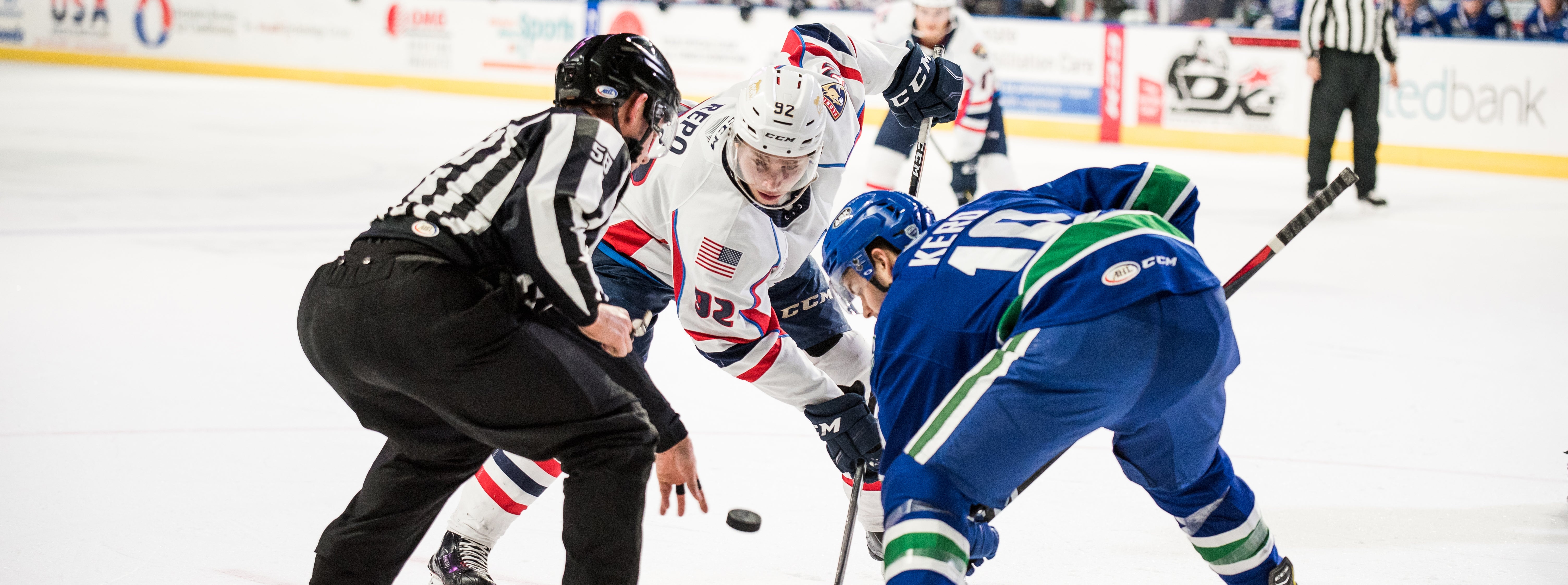 COMETS' POWER PLAY LEADS WAY TO ROAD WIN IN SPRINGFIELD