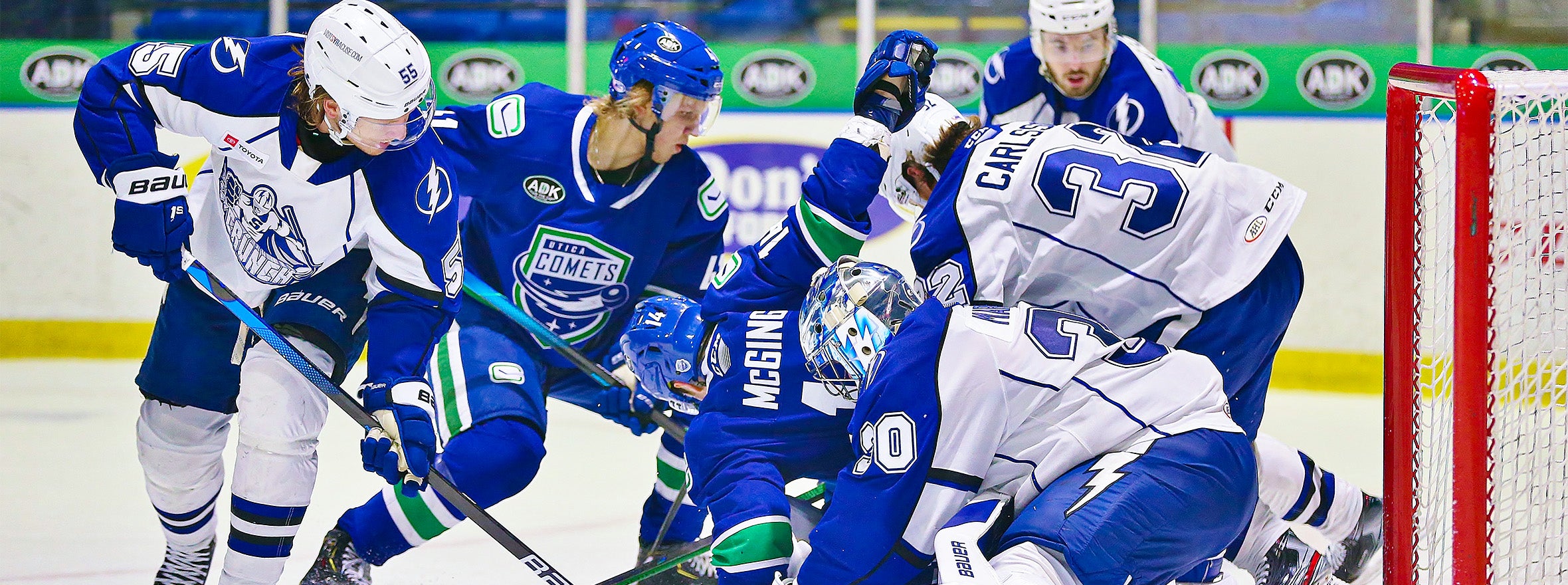 COMETS SUFFER RARE HOME LOSS TO CRUNCH