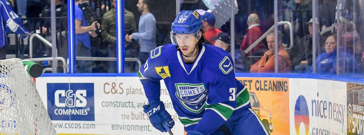 CANUCKS RECALL DEFENSEMAN ANDREY PEDAN FROM THE COMETS