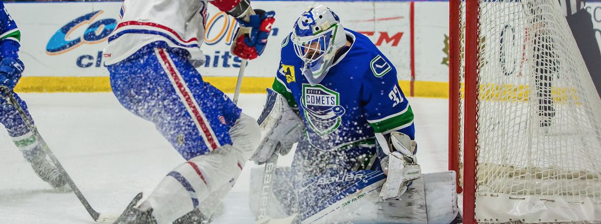 COMETS TAKE ANOTHER SWING AT ICECAPS