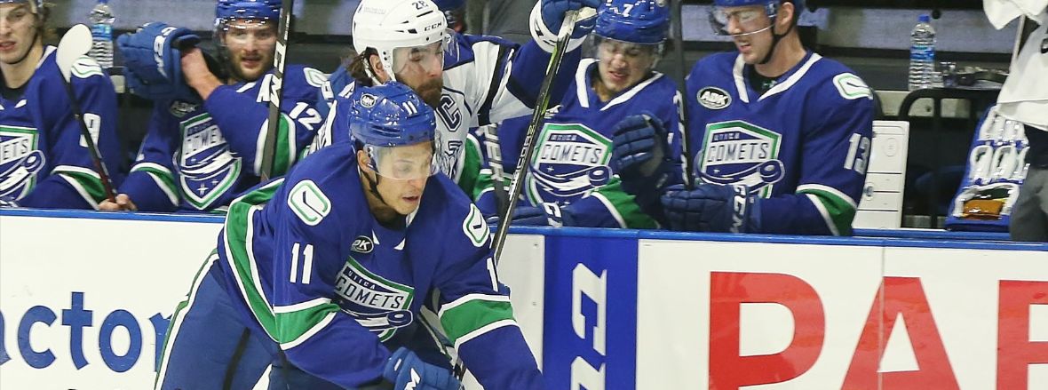 COMETS HIT THE ROAD FOR MEETING WITH ROCHESTER