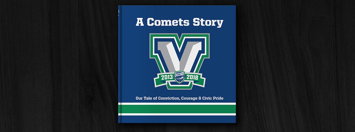 COMETS ANNOUNCE COMMEMORATIVE BOOK