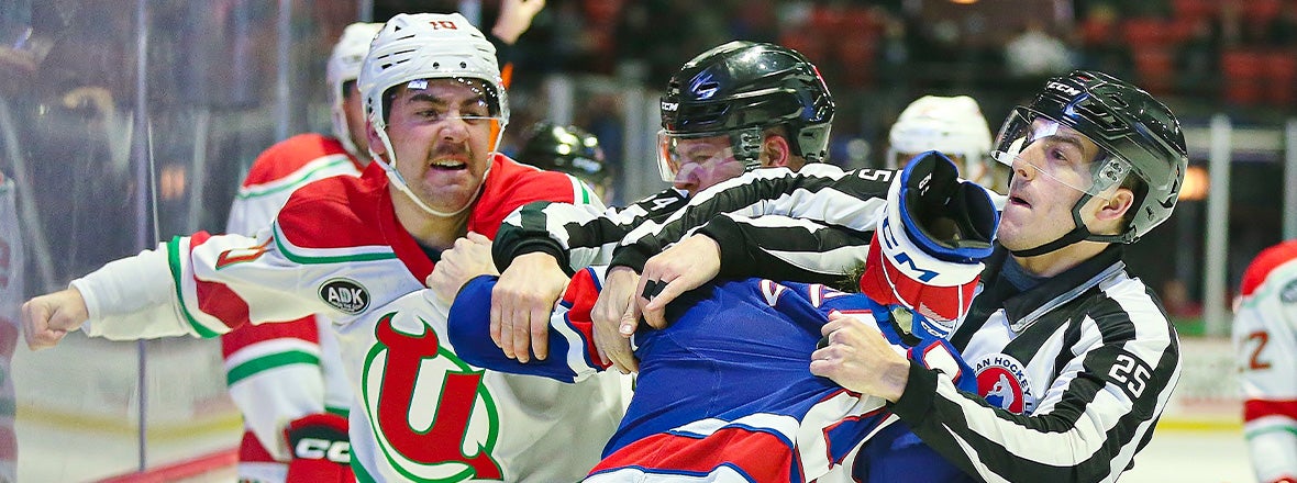 Utica Comets wore Utica Club (local beer) inspired jerseys last night! :  r/devils