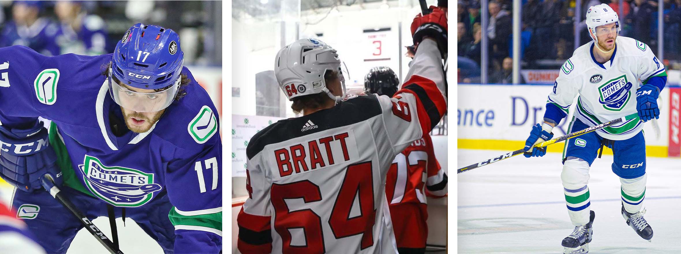 COMETS SIGN THREE PLAYERS TO AHL CONTRACTS