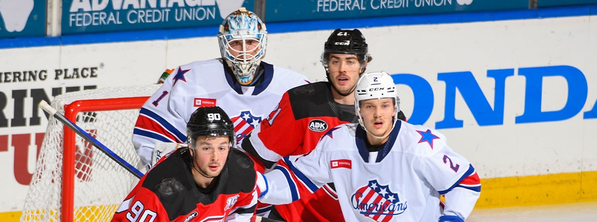 COMETS LOSE ON THE ROAD TO THE AMERICANS, 5-3
