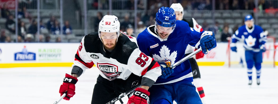 COMETS FALL SATURDAY IN TORONTO