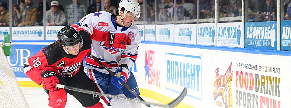 COMETS SNAP WIN STREAK AGAINST ROCHESTER