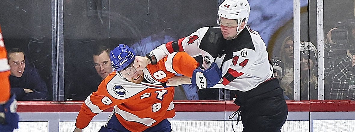 UTICA DOMINATES SYRACUSE AT HOME