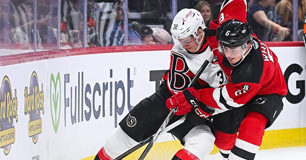 Comets Earn Point in Ottawa