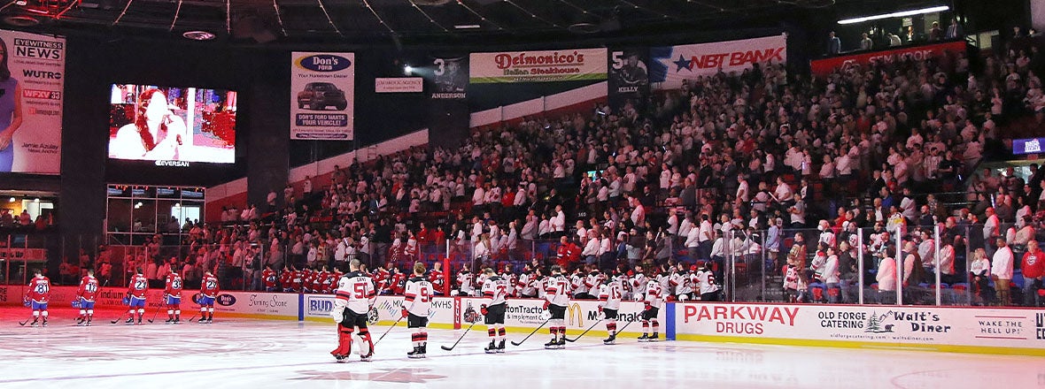 Utica Comets Eye Friday Night Return of Fans, Opponents