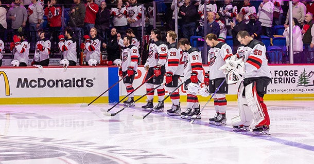 Utica Comets' Fabian Zetterlund has been a standout player