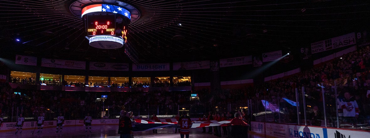 MARTIN'S POINT JOINS COMETS FOR VETERANS DAY