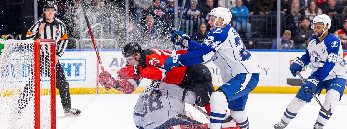 COMETS DEFEAT CRUNCH IN OVERTIME, 3-2