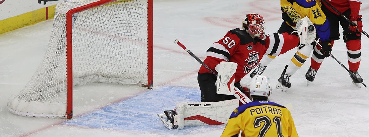 \Comets Erase Two-Goal Deficit, Lose 3-2 in OT in Providence