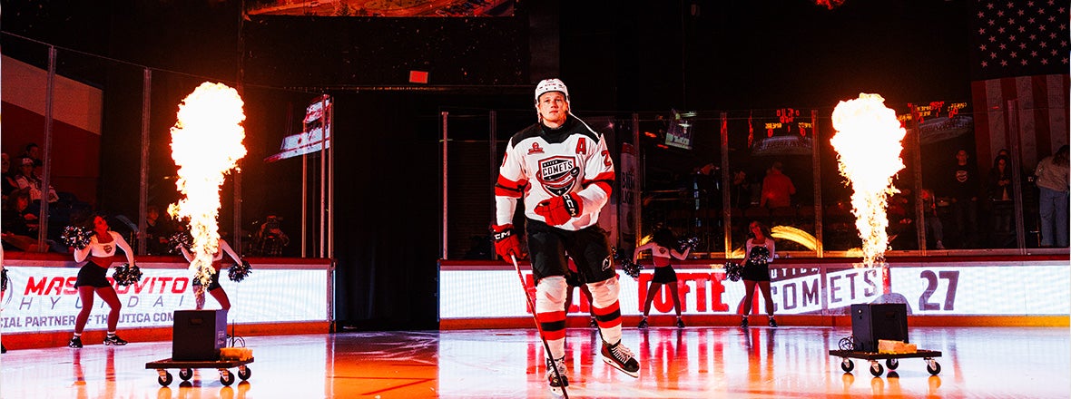 Comets Win Home Opener in Front of Sold-Out Crowd 