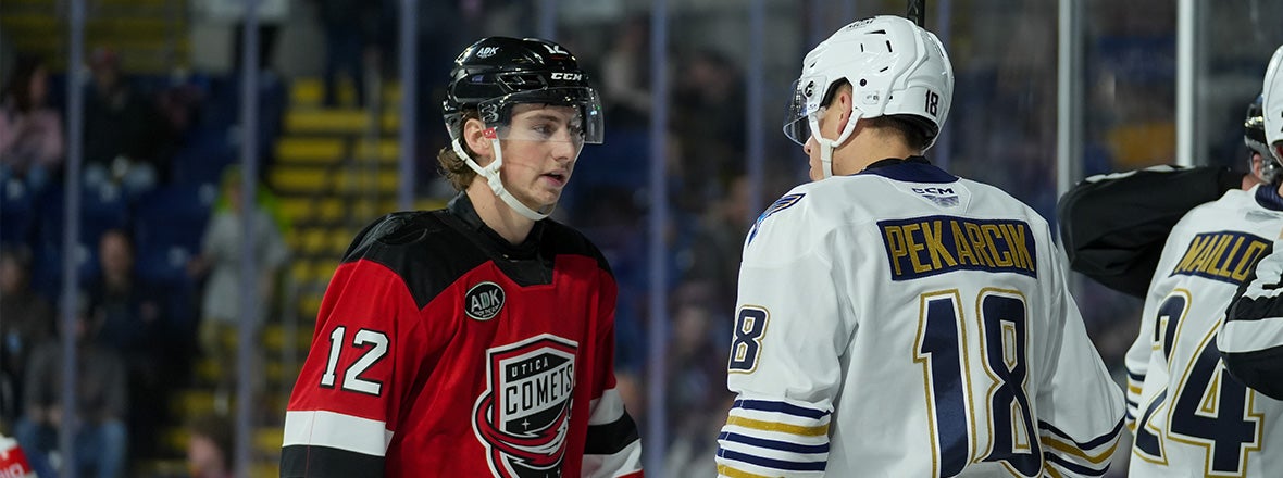 Comets Fall 2-0 in Springfield in Tight Battle Against the Thunderbirds