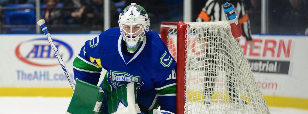 DEMKO'S SHUTOUT GIVES COMETS FOURTH STRAIGHT WIN
