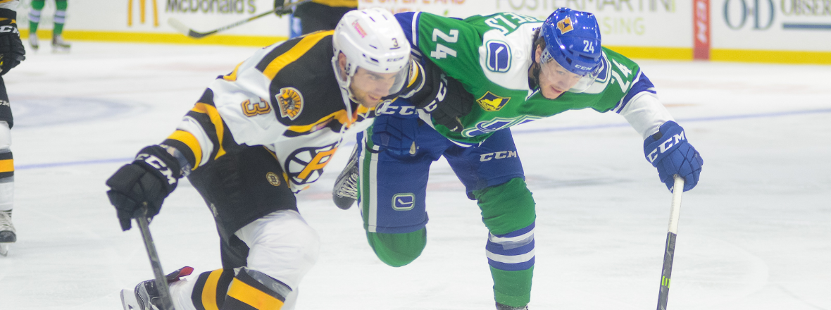 Higgins Hat Trick Powers Comets